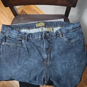 Relaxed Fit Blue Jeans